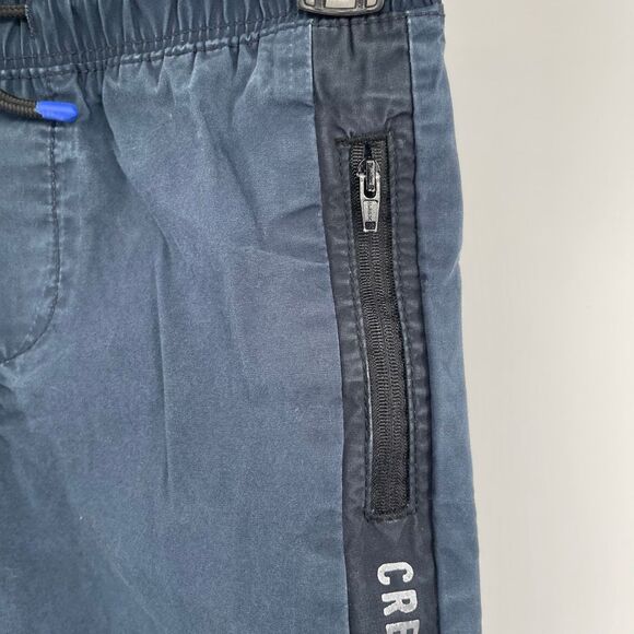 H&M Boys Navy Blue 100% Cotton Joggers Size 8 | Elastic Drawstring Waist - Picture 4 of 16